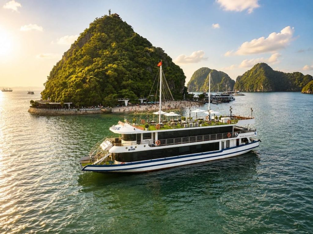 Hanoi – Ha Long Bay Cruise – Sung Sot Cave & Titop Island (MEALS D, L)