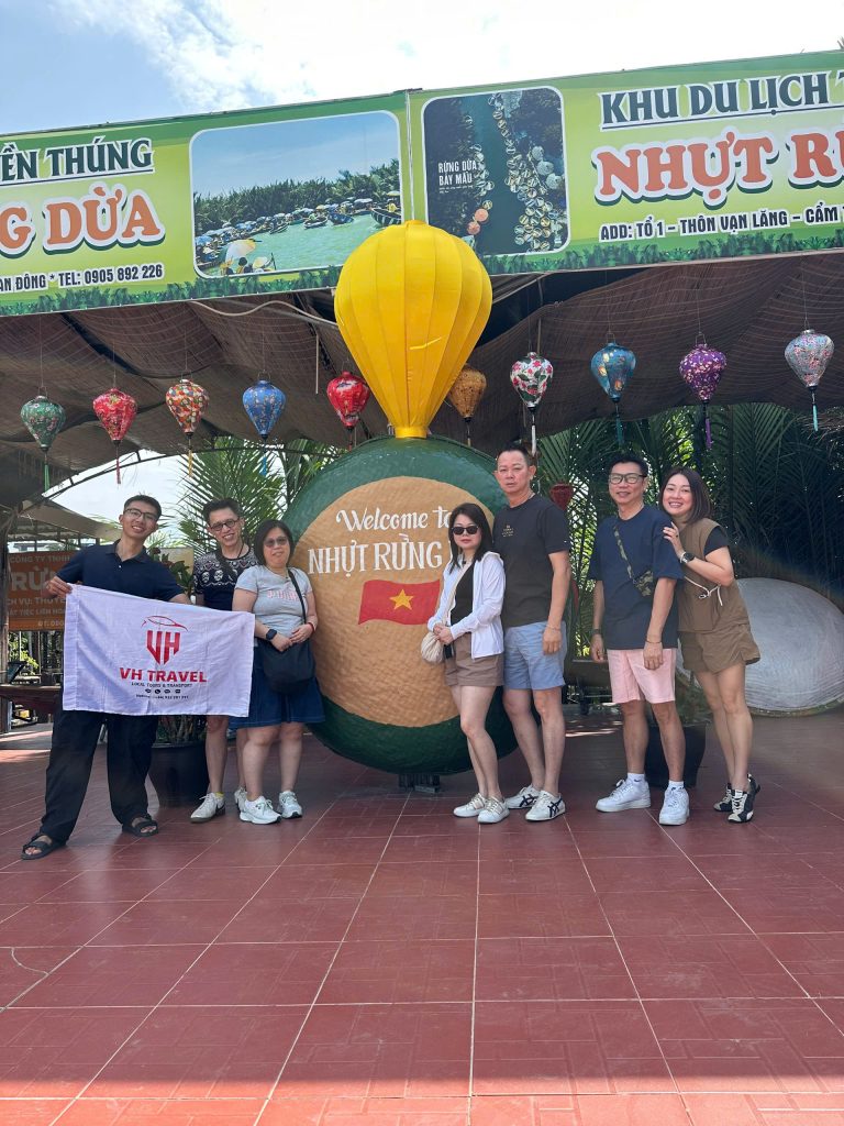 Da Nang – Marble Mountains & Huyen Khong Cave – Cam Thanh Coconut Forest – Hoi An Ancient Town & Night Market (MEALS B, L, D)