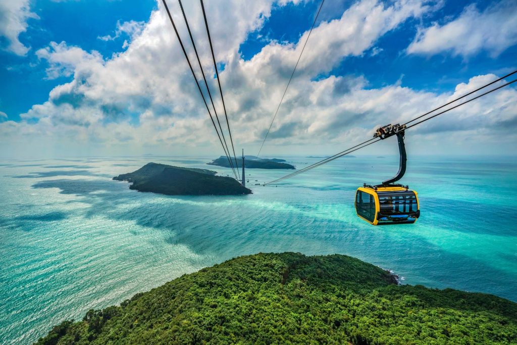 Three-Island Canoe Tour – May Rut, Mong Tay & Gam Ghi Islands – Hon Thom Cable Car (MEALS B, L, D)