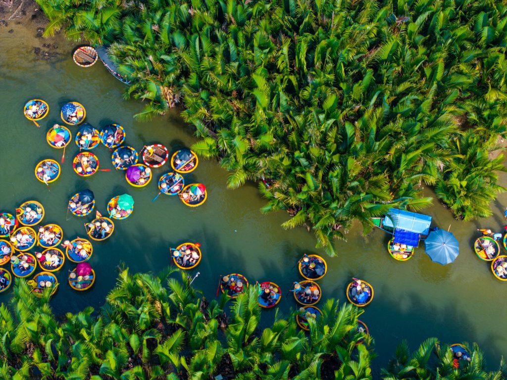 Marble Mountains, Coconut Forest & Hoi An Ancient Town (MEALS B, L, D)